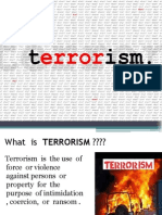 3 PPT of Terrorism