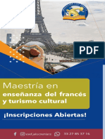 Maestría - EnseñanzaFrances - y - TurismoCultural 2023