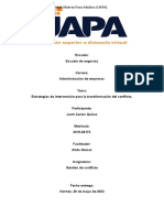 Gestion de Conflicto Tarea III