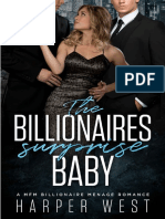 The Billionaires Surprise Baby A MFM Billionaire Menage Romance