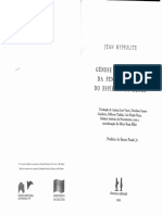 Jean Hipolyte - Gênese e Estrutura Da Fenomenologia Do Espírito de Hegel