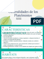 Generalidades de Los Platelmintos