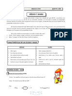 QUIM - 5TO. AÑO - Ácidos y Bases