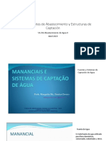 Unidad 1 Fuentes de Abastecimiento y Estructuras de Captación