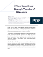 John Dewey's Theories of Education