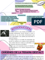 GRUPO N°02 Exposición Sobre Terapia Gestáltica de Fritz Perls