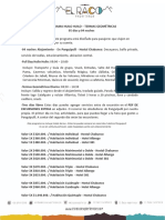 Programa Estándar Huilo Huilo 05 Días y 04 Noches