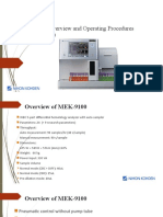 MEK-9100 Overview and Operating Procedures