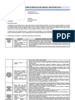 Programación Curricular Anual Matemática - Docxffffff