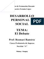 Trabajo. El Debate