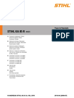 Stihl Ka 85 R: Peças de Reposição Lista de Repuestos Spare Parts List