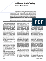 Clinical Reliability - Middle Trapezius and Gluteus Medio