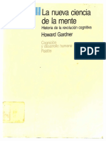 Gardner H. (1988) - La Nueva Ciencia de La Mente. Cap. 2