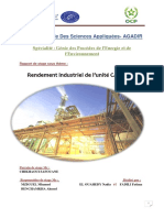 Rapport Rendement Industriel 1