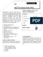 Technical Data Sheet Circuitworks No-Clean Tacky Flux: Chemtronics