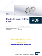 BPC-Custom Process Chain