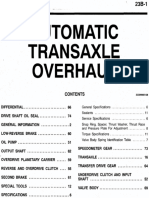 23B Auto Trans Overhaul