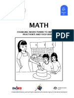 Math 6 DLP 26 - Changing Mived Forms To Improper Fraction S and Vice-Versa