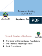 The Regulatory Framework