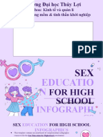 Sex Education For High School Infographics by Slidesgo