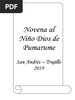 Novena Niño Dios de Pumarume