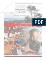 Pacte National Pour Education