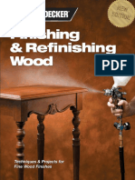 Black & Decker Finishing & Refinishing Wood - Techniques & Projects For Fine Wood Finishes