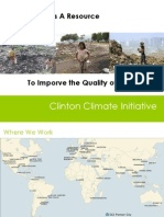 Using Waste As A Resource: Clinton Climate Initiative