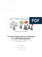 Scrum Master Interview Questions