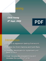 Junit Training: Chris Yeung 8 Sept, 2006