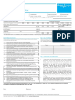 Bupa Medical Declaration Form