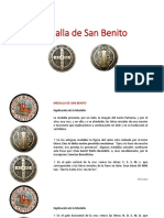 Medalla de San Benito Oracion