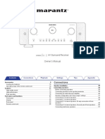 Marantz Cinema 60 User Manual 5-6-2023