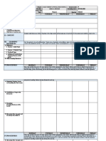 DLL Template For Teachers