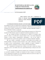 Resolução Conselho Municipio de Floriano Peixoto