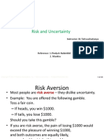 Micro III - Risk and Undertainty 2023