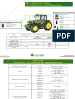 6J Series Tractors 6105J 6140J 6140JH 6155J and 6155JH Mexico Edition Replacement Parts Guide