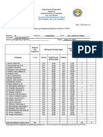 Phil Iri Form 1a Ces