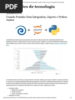 Usando Pentaho Data Integration, Jupyter e Python Juntos Divagações de Tecnologia