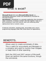 What Is Excel?: Microsoft Excel (Full Name Microsoft Office Excel) Is A