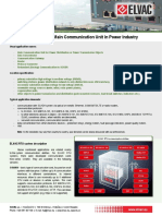 3 ELVAC RTU in Power Industry As Main Communication Unit I Data Concentrator I Gateway I Router