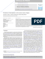 Prevalence of MP in The Marine Waters of Qatar