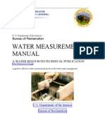 Water Measurement Manual