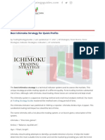 Best Ichimoku Strategy For Quick Profits