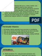 Fat Soluble Vitamins