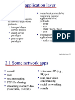 2ECEg 4191 Chapter 2 - Application Layer