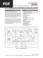 Datasheet AC101L