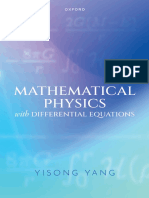 Yang y Mathematical Physics With Differential Equations