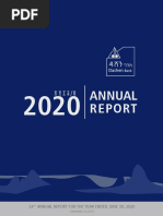 Dashen Bank Annual Report 2019 2020