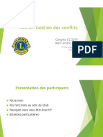 Atelier Gestion Des Conflits